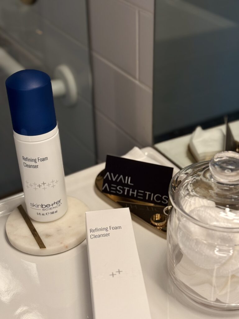 Avail Aesthetics - Asheville - foam cleanser