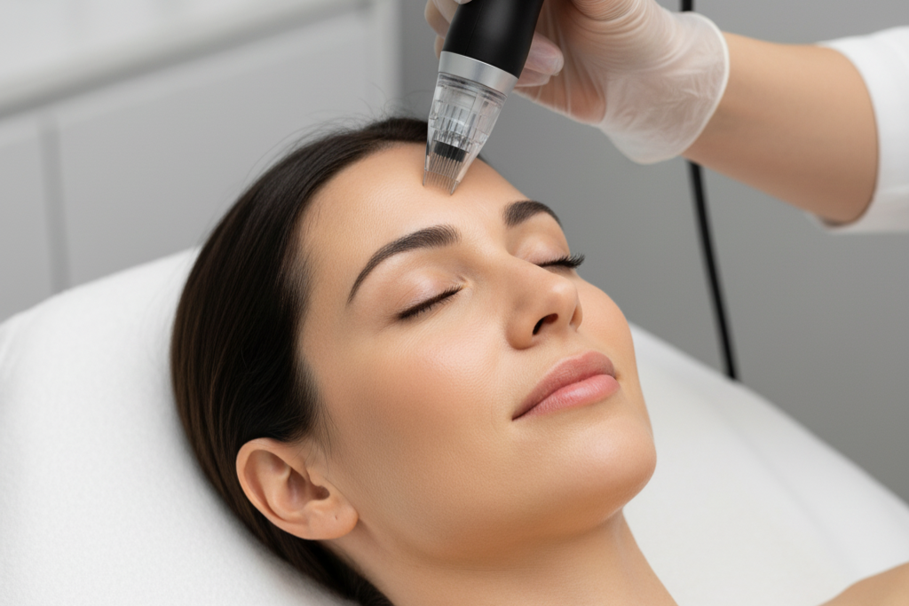 microneedling holiday timeline